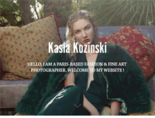 Tablet Screenshot of kasiakozinski.com